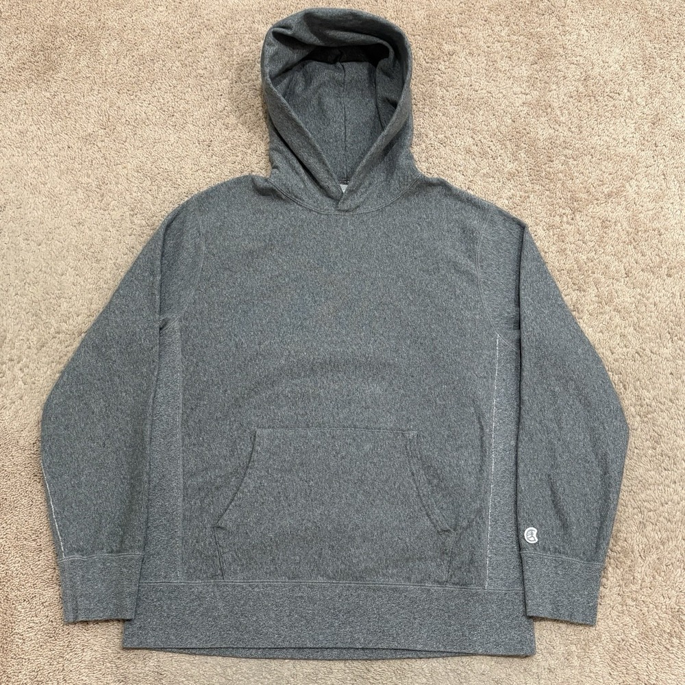 Todd Snyder x Champion Reverse Weave Hoodie Mens 2XL Gray Heavyweight